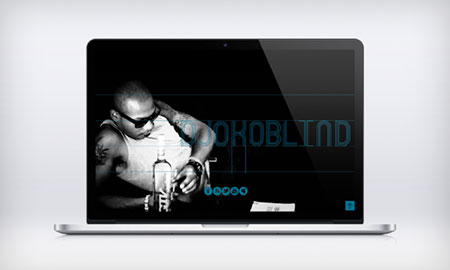 site chanteur djokoblind