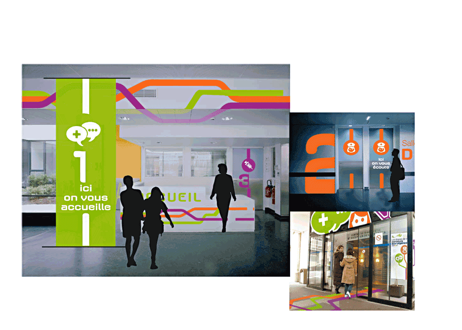 mise en scène graphisme sur ouvertures