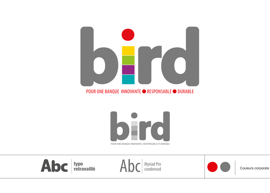 logo sur fond bois vert