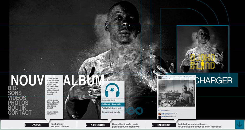 page new album-widget