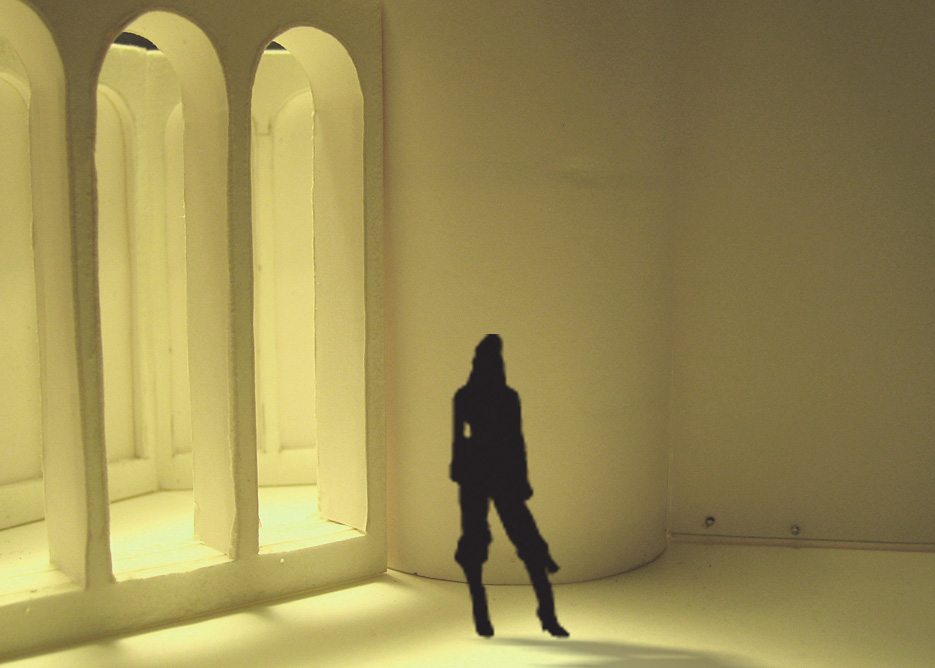maquette acte 3-détail jardin palais